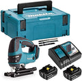 Makita DJV180RTJ Scie sauteuse pour réaliser des courbes précises et des découpes intérieures 18V LXT 2x5: 0 Ah