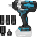 Makita 18 Clé à chocs pour desserrer et serrer rapidement les assemblages résistants sans fil 2 000 N.m pour 18 – 18 V, 4,0 Ah, 4 pouces
