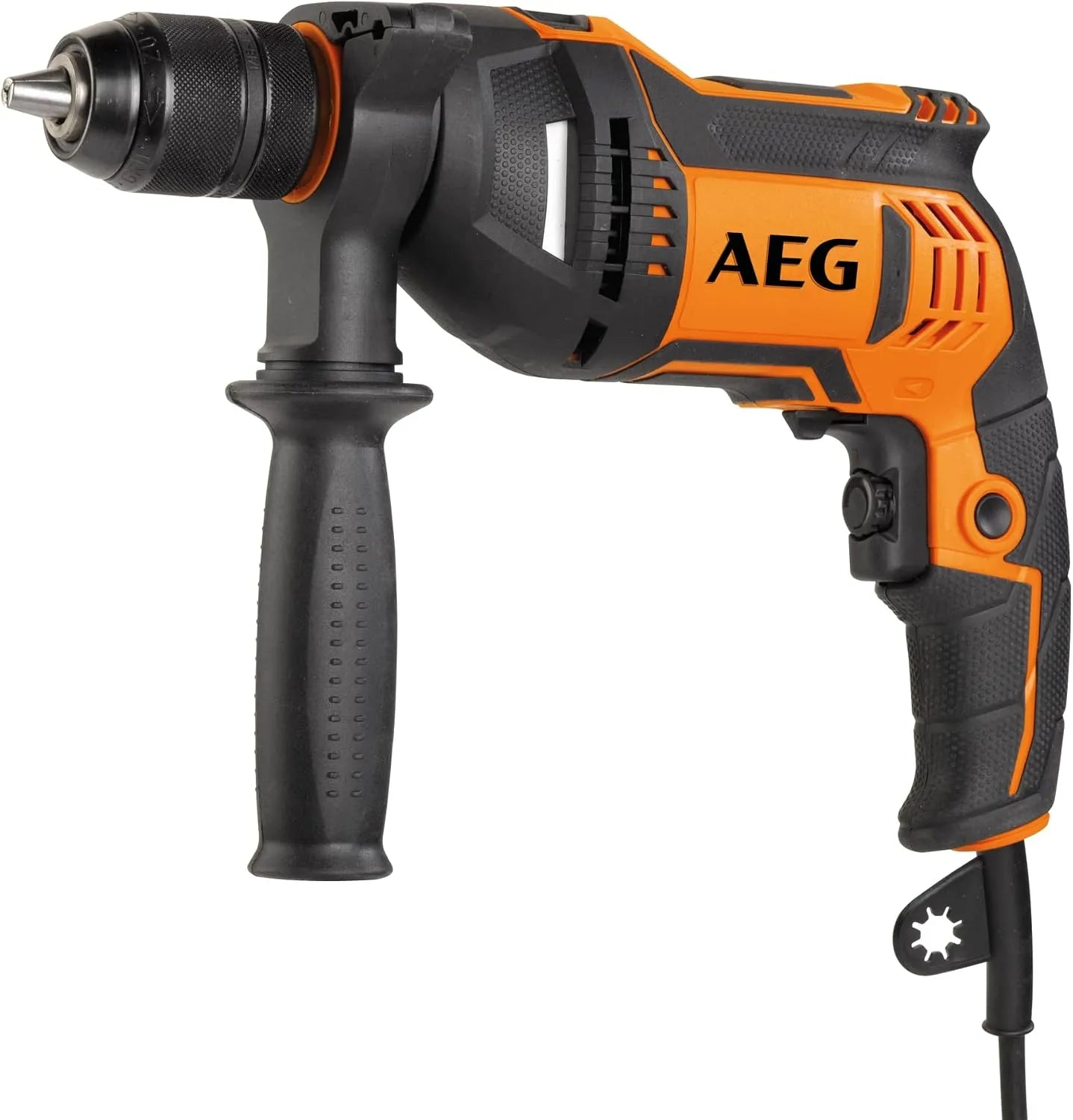 AEG SBE 750 Perceuse à percussion pour le perçage de maçonnerie et les travaux de montage – 27Nm, 750W, 1 vitesse