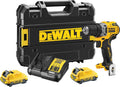 DeWalt DCD701D2-QW Perceuse-visseuse et visseuse électrique, TSTAK, moteur sans balais, 12V, 2Ah, 18V