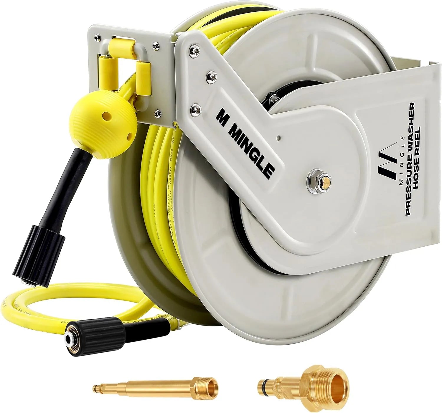 KARCHER pour Karcher K2-K7, M MINGLE Enrouleur Rétractable Haute Pression 1/4'×18m