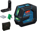 Bosch GLL 20 Professional laser lignes GLL 20-22 G support de fixation LB, usage professionnel, 1,5V, vert