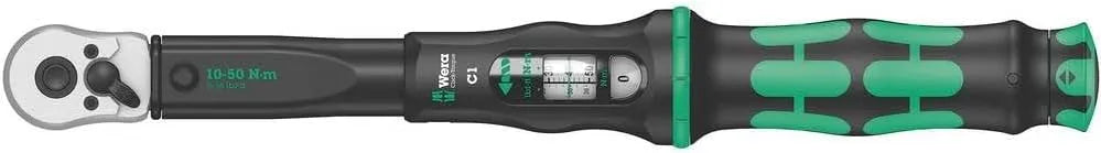 Clé dynamométrique: 50 Nm, vert