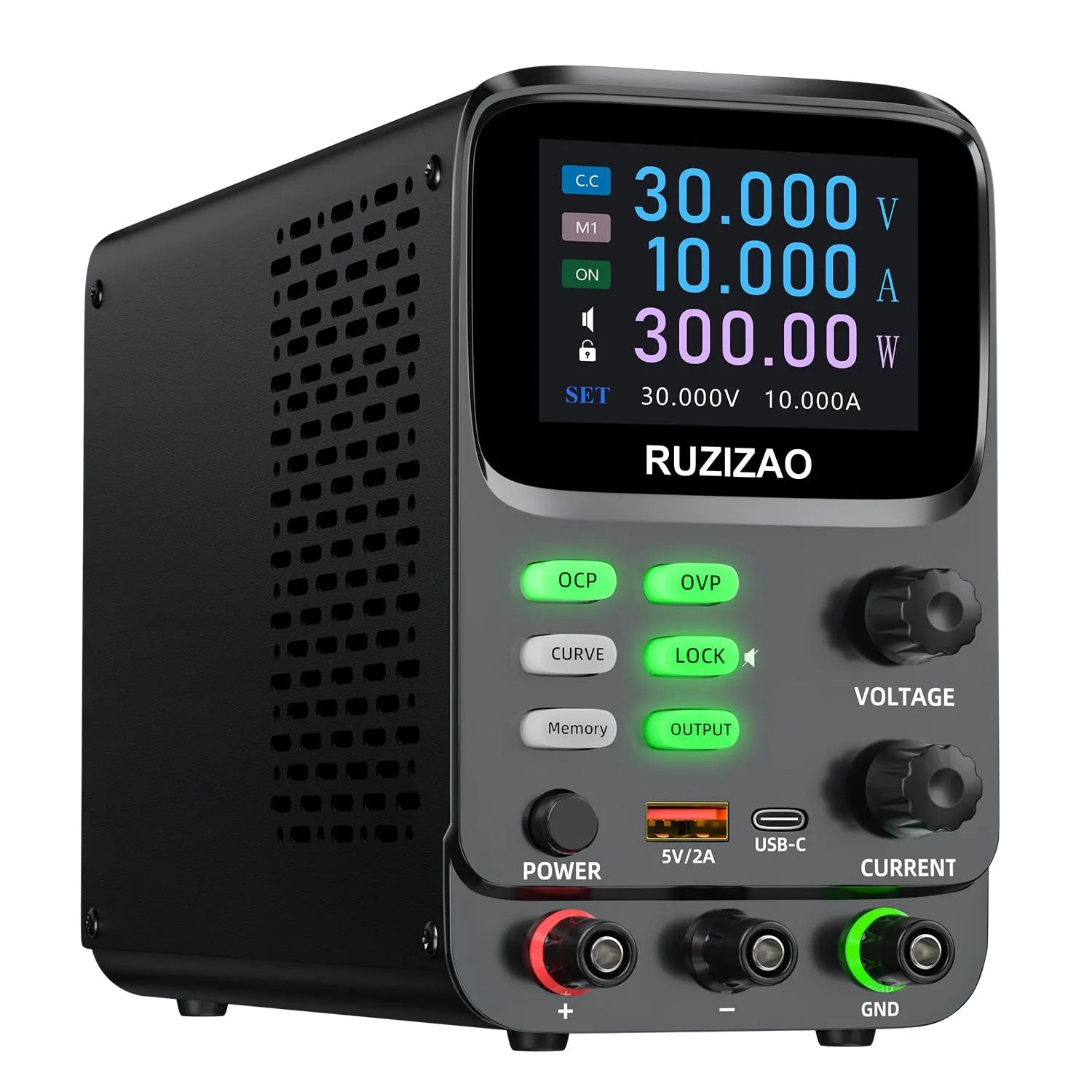 Alimentation de laboratoire CC réglable et alimentation de banc, 300W, 30V, 10A, pour test électronique et réparation