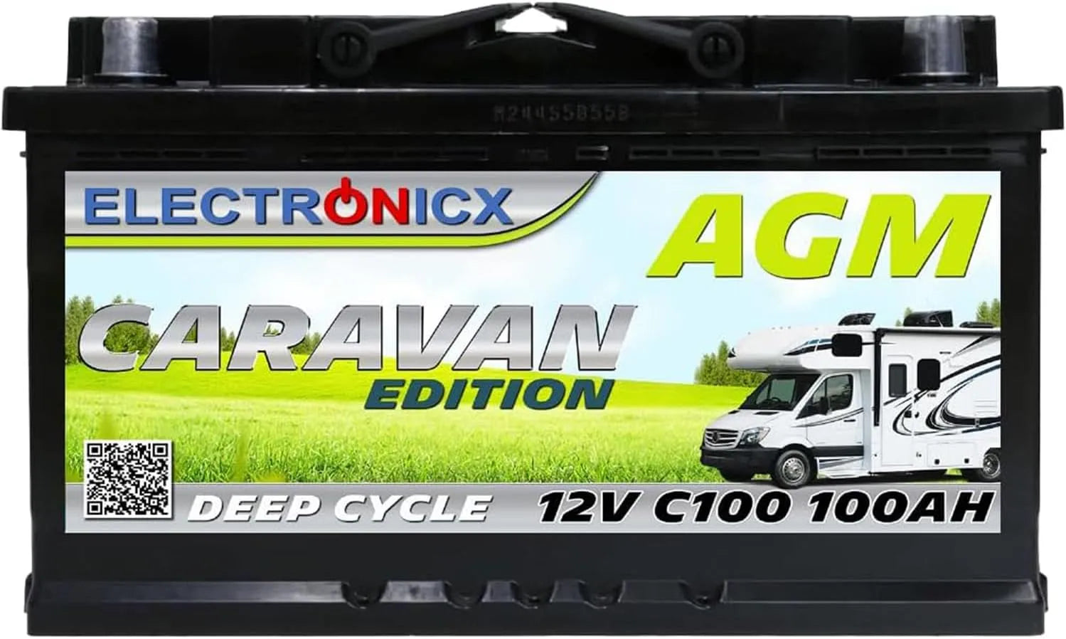 Batterie à décharge profonde et batterie solaire et loisirs, 100Ah, 100 ah, 12V, alimentation solaire