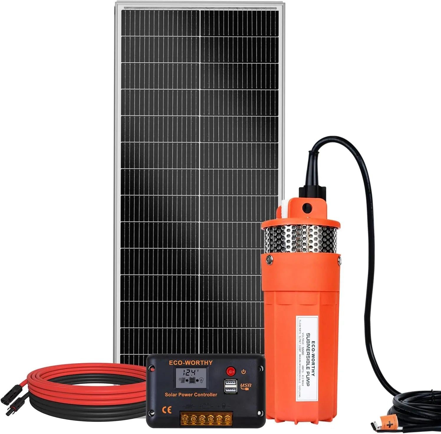 Panneau solaire et module photovoltaïque, 100W, 12V, 20A, 30m