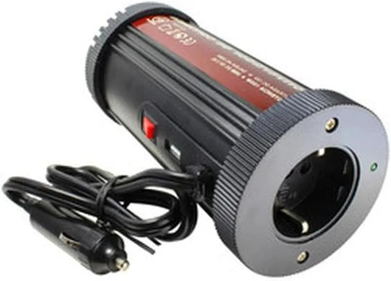Convertisseur de Courant DC 12 V à AC 230 V, Idéal pour Transformer l'énergie et alimenter des appareils électroniques., 150 W