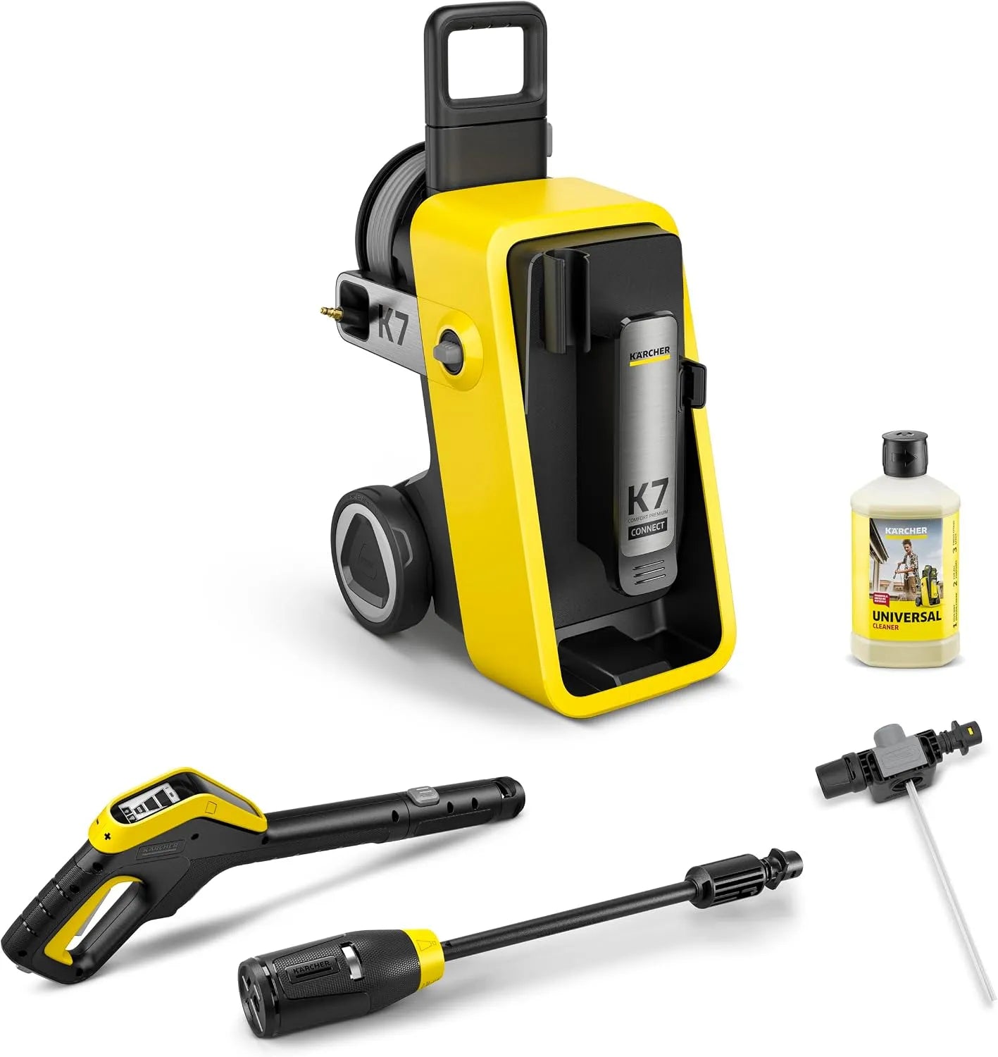 Kärcher Nettoyeur haute pression et nettoyeur à pression – commande via application, 60 m, 180 Bar, 600 l