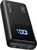 Batterie externe à charge rapide et chargeur portable, 25000mAh, 100W, avec USB-C