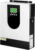 AC230 Onduleur solaire hybride et convertisseur-chargeur MPPT, 3000 W, 24 V, pour installation solaire hors réseau, avec batterie