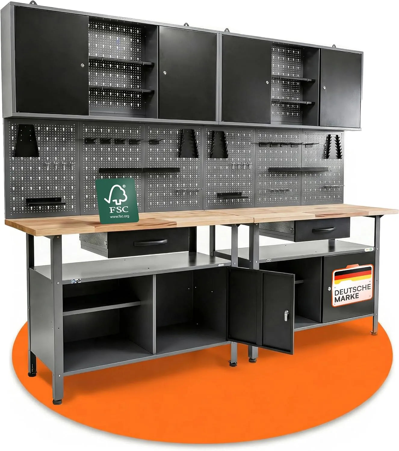 Servante d'atelier et chariot à outils – pour l'atelier et le bricolage