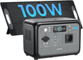 P800 Station électrique portable et générateur solaire, 512Wh, 800W, 100W, alimentation solaire, pour camping et camping-car