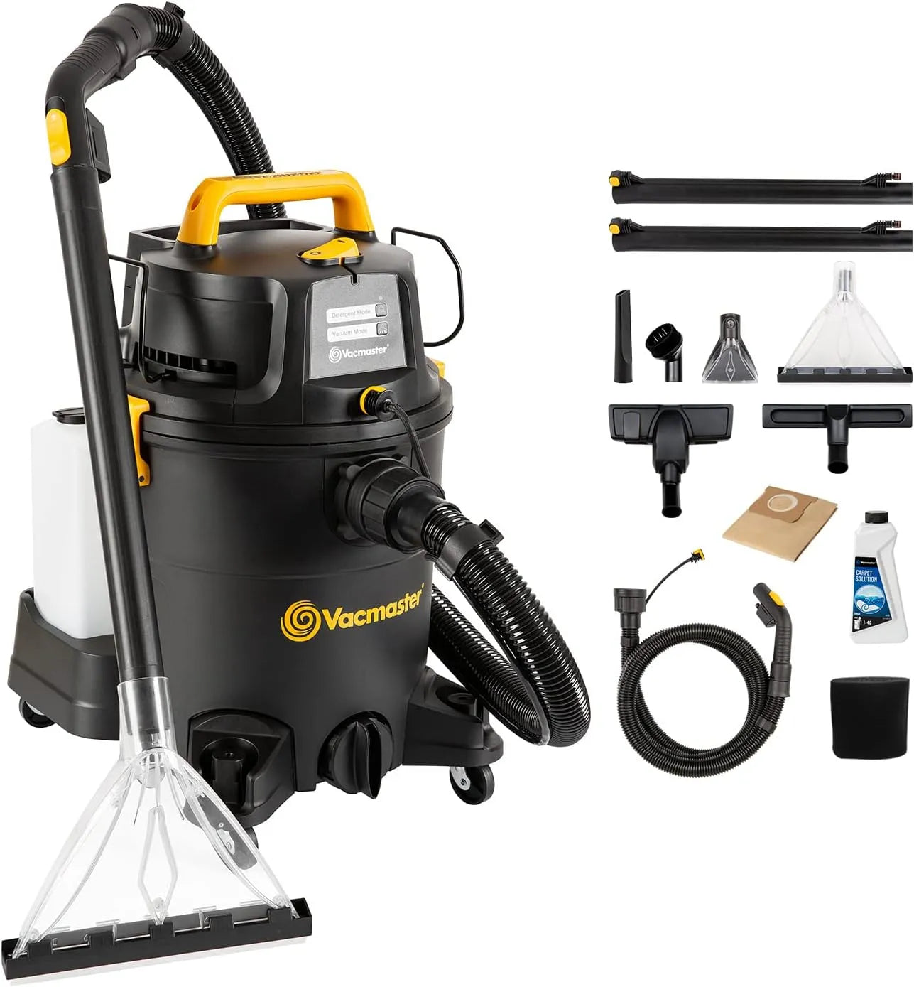 Nettoyeur injecteur-extracteur et shampouineuse tapis, VK1330PWR, 30L, 1300W, pour l'entretien automobile