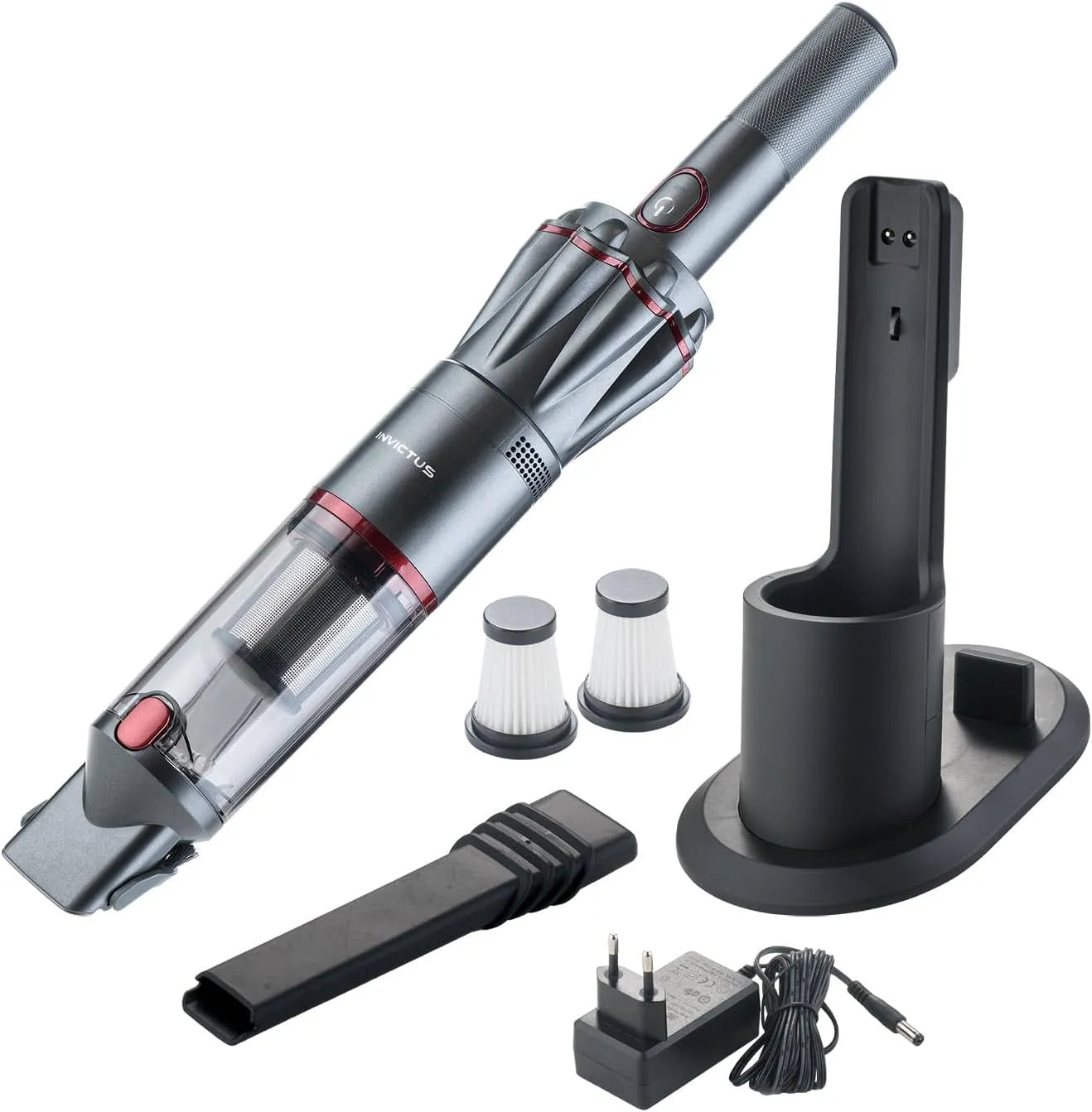 Aspirateur: A28178, en acier inoxydable, anthracite