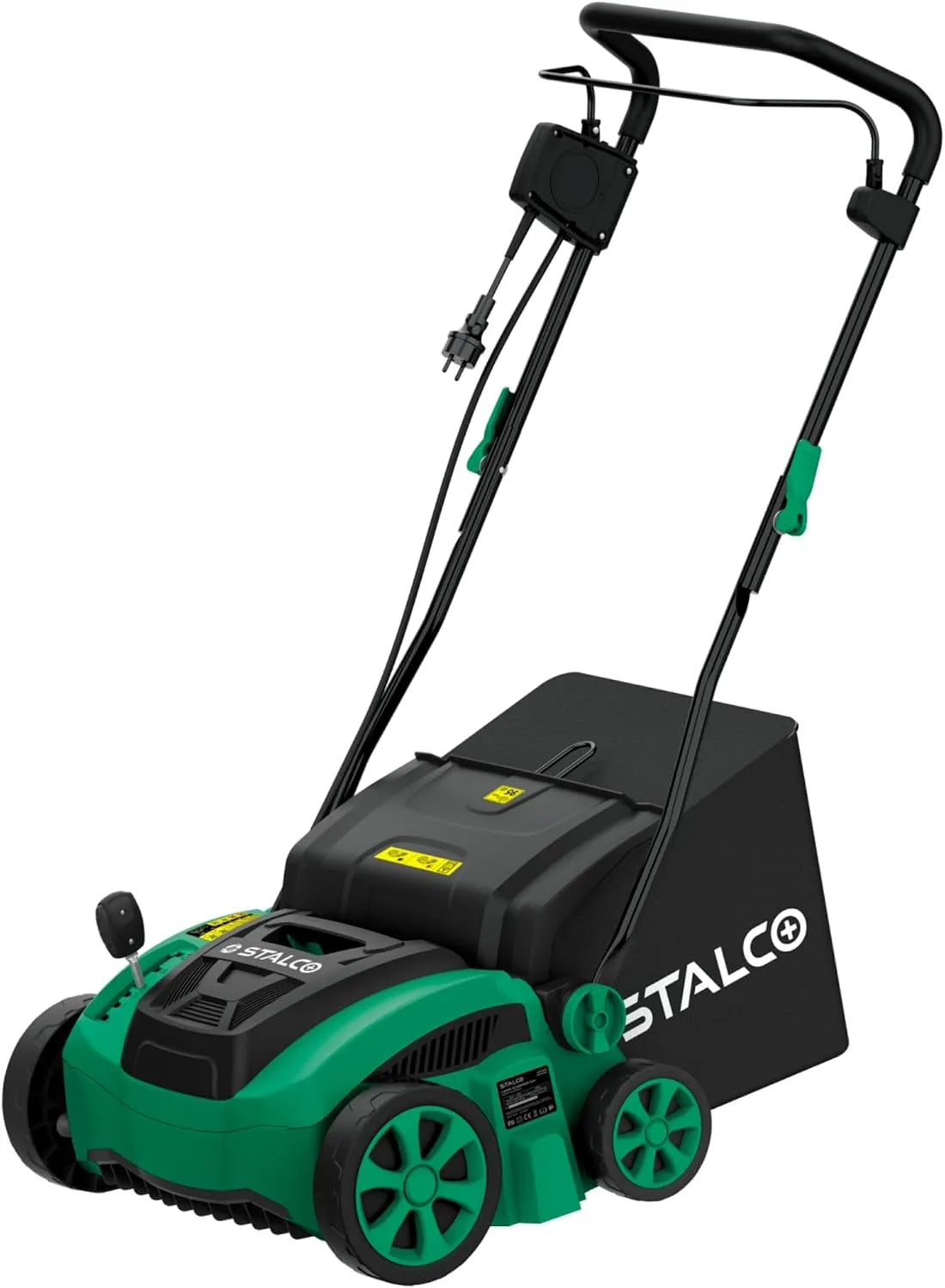 Scarificateur: LSS2, rembourrage en mousse, 36 cm, 10 mm, 45 l, 1500 W, pour le travail du métal, STALCO LSS2