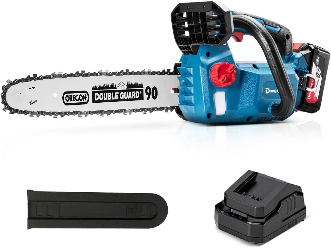 Tronçonneuse – OREGON, sans fil, moteur sans balais, 30 cm, 20V, 4,0 Ah, pour l'entretien automobile