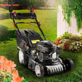 Moteur à essence, moteur pour tondeuse, en acier, réglable, vitesse réglable, 46cm, 3,5kW, 60l