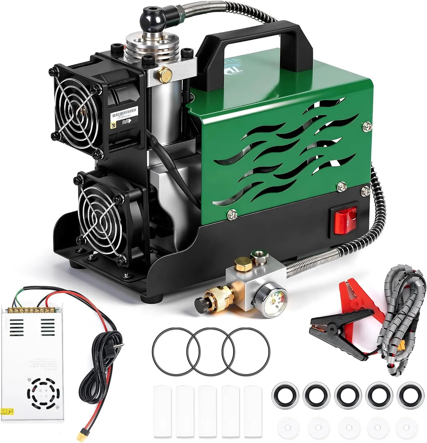 Compresseur pour alimenter les outils pneumatiques et réaliser divers travaux d'atelier d'air – PCP, format portable