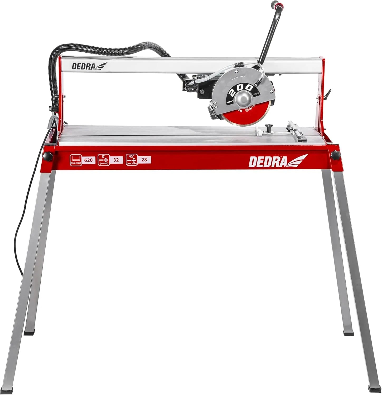 Coupe-carreaux électrique 800 W, en aluminium, 200 × 25,4 mm, 830 × 395 mm, 620 mm