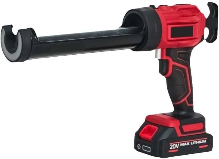 Pistolet à calfeutrer électrique, sans fil, en silicone, affichage LED, rechargeable, 300 kg, 4 vitesses
