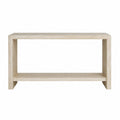 Console en Travertin Rectangulaire Beige