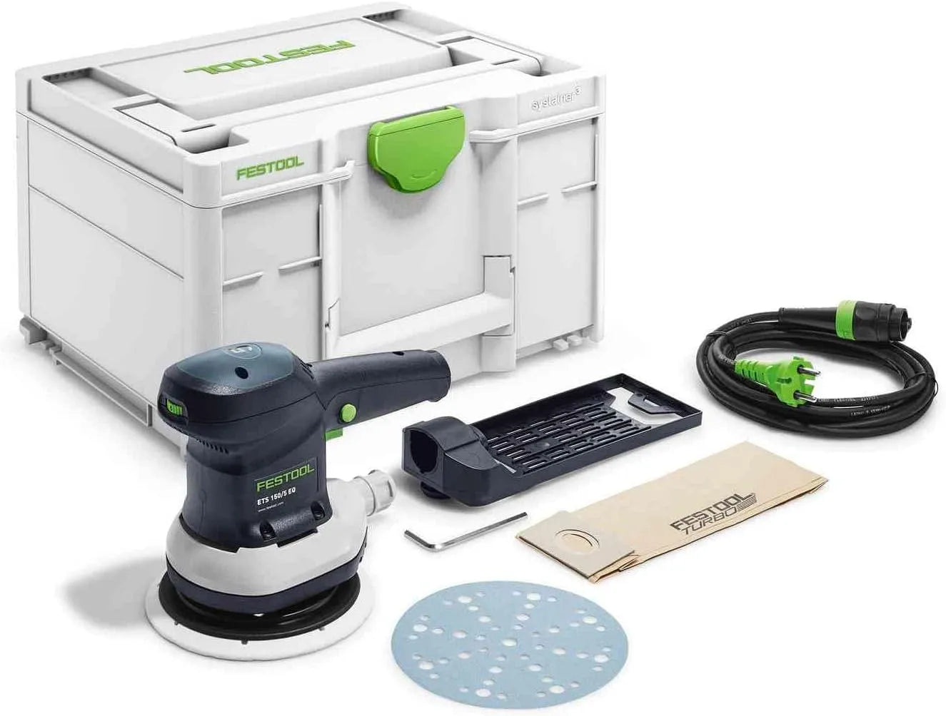 Festool ETS 150 Ponceuse pour uniformiser les surfaces et préparer le matériau à la finition