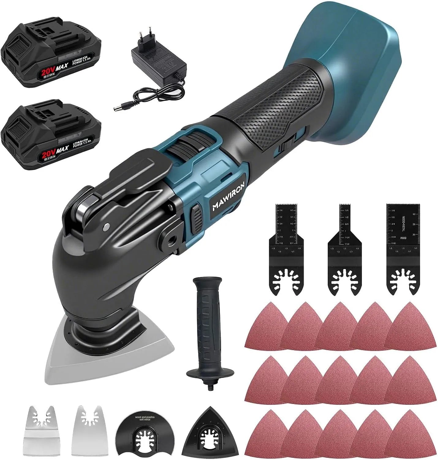 Outil multifonction pour couper, poncer et effectuer les finitions dans les espaces exigus Oscillant Sans Fil 18V