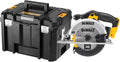 DeWalt DCS391NT Scie circulaire: TSTAK, sans fil, inclinaison réglable, 165 mm, 55 mm, 18V