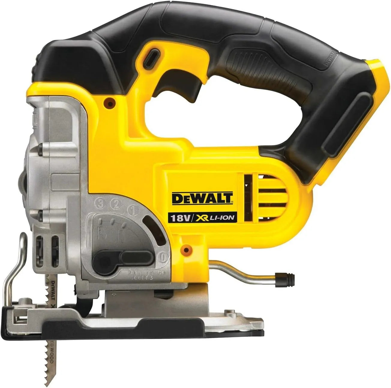 DeWalt DCS331N-XJ Scie sauteuse pour réaliser des courbes précises et des découpes intérieures Sans fil 18 V